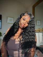Load image into Gallery viewer, The "Wavy Goddess" HD 5x5 Closure Unit- 22in (Pre-Made)